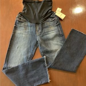 MOTHER Pregnant Jeans Sweet and Sassy Was. NWT